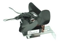 Мотор вентилятора в сборе с крыльчаткой холодильника Indesit, Ariston, Stinol